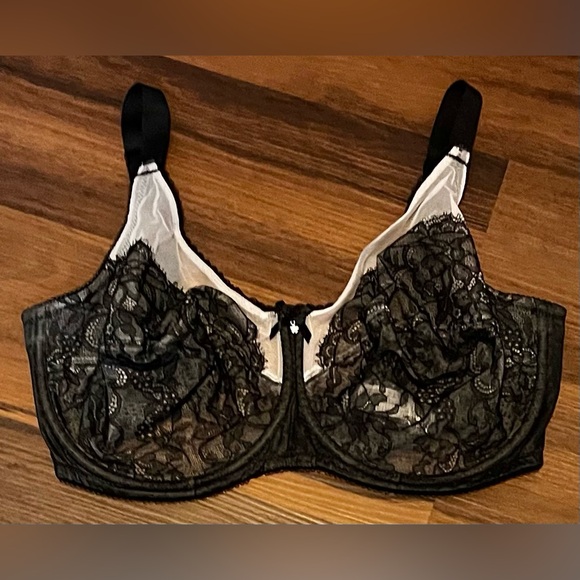 Wacoal Retro Chic Full Figure Underwire Bra Sz 34H - Picture 3 of 6